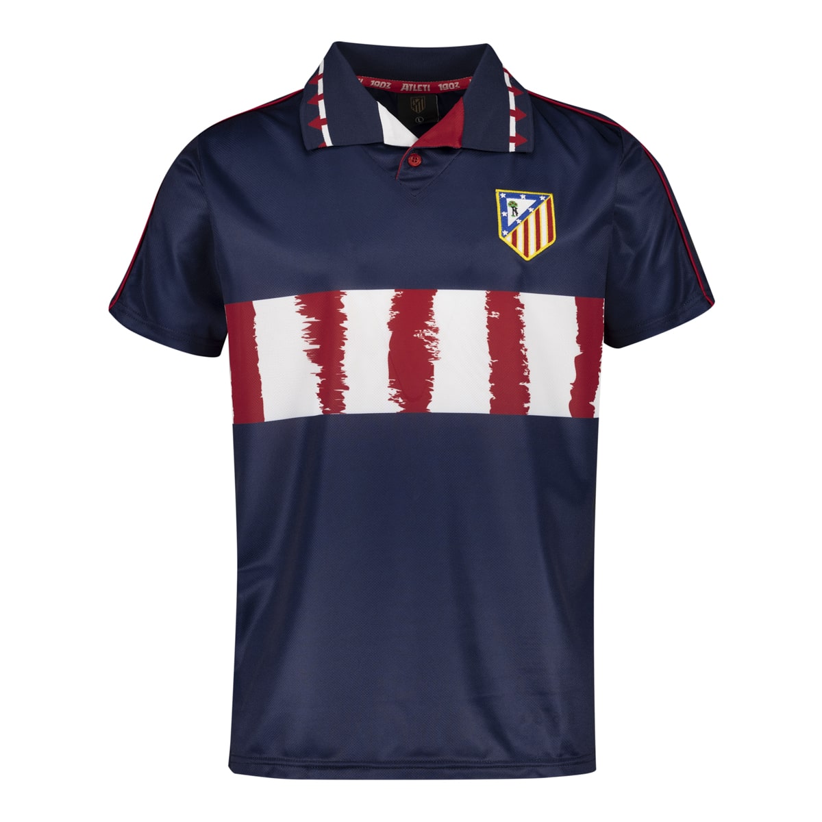 Polo Azul Manga Corta 1998 Atlético de Madrid image number null